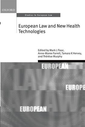 Flear / Farrell / Hervey | EUROPEAN LAW & NEW HEALTH TECH | Buch | 978-0-19-965921-0 | sack.de