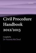 McCloud |  Civil Procedure Handbook 2012/2013 | Buch |  Sack Fachmedien