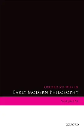 Garber / Rutherford |  Oxford Studies in Early Modern Philosophy | Buch |  Sack Fachmedien