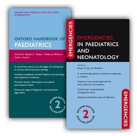 Mcclure / Tasker / McClure | Oxford Handbook of Paediatrics and Emergencies in Paediatrics and Neonatology Pack | Buch | 978-0-19-965981-4 | sack.de