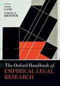 Cane / Kritzer |  The Oxford Handbook of Empirical Legal Research | Buch |  Sack Fachmedien