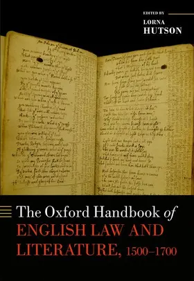 Hutson |  Oxford Handbook of English Law and Literature, 1500-1700 | Buch |  Sack Fachmedien