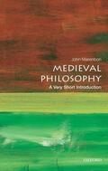 Marenbon |  Medieval Philosophy: A Very Short Introduction | Buch |  Sack Fachmedien