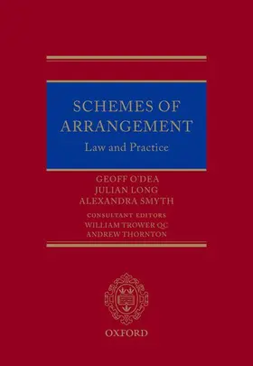 O'Dea / Long / Smyth |  Schemes of Arrangement | Buch |  Sack Fachmedien