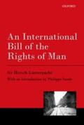 Lauterpacht |  An International Bill of the Rights of Man | Buch |  Sack Fachmedien