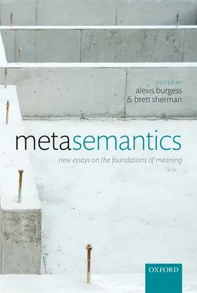Burgess / Sherman |  METASEMANTICS C | Buch |  Sack Fachmedien