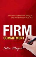 Mayer |  Firm Commitment | Buch |  Sack Fachmedien