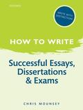 Mounsey |  How to Write: Successful Essays, Dissertations, and Exams | Buch |  Sack Fachmedien