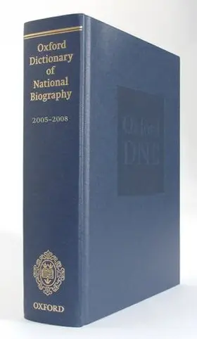 Goldman |  Oxford Dictionary of National Biography Supplement | Buch |  Sack Fachmedien