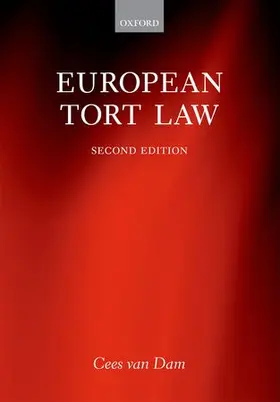 van Dam |  EUROPEAN TORT LAW 2E C | Buch |  Sack Fachmedien