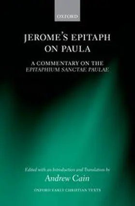 Cain |  Jerome's Epitaph on Paula | Buch |  Sack Fachmedien