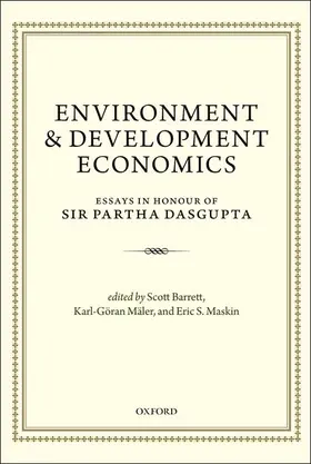 Barrett / Mäler / Maskin |  Environment and Development Economics | Buch |  Sack Fachmedien