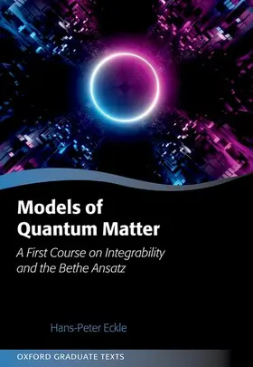 Eckle | Models of Quantum Matter | Buch | 978-0-19-967883-9 | www.sack.de