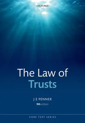 Penner |  The Law of Trusts | Buch |  Sack Fachmedien