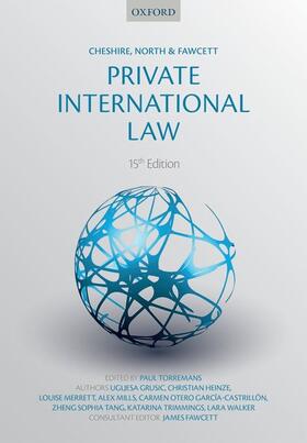 Grusic / Torremans / Heinze | Cheshire, North & Fawcett: Private International Law | Buch | 978-0-19-967899-0 | sack.de