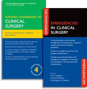 McLatchie / Borley / Chikwe |  Oxford Handbook of Clinical Surgery/Emergencies in Clinical Surgery | Buch |  Sack Fachmedien