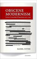 Potter |  Obscene Modernism: Literary Censorship and Experiment, 1900-1940 | Buch |  Sack Fachmedien