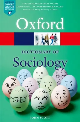 Scott |  A Dictionary of Sociology | Buch |  Sack Fachmedien