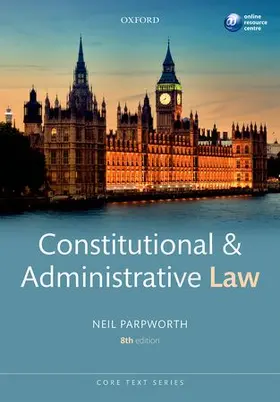Parpworth |  Constitutional & Administrative Law | Buch |  Sack Fachmedien