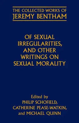 Al / Schofield / Pease-Watkin |  OF SEXUAL IRREGULARITIES CWJB | Buch |  Sack Fachmedien
