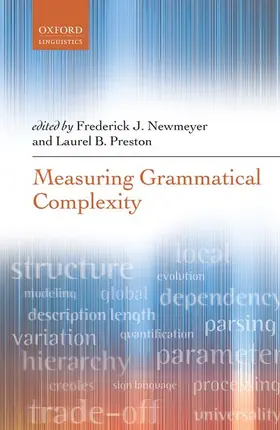 Newmeyer / Preston |  Measuring Grammatical Complexity | Buch |  Sack Fachmedien