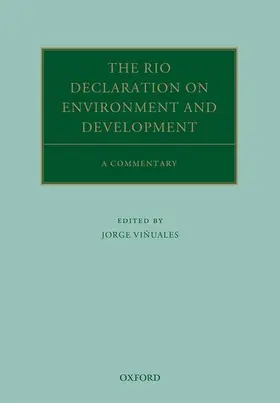 Viñuales |  The Rio Declaration on Environment and Development | Buch |  Sack Fachmedien