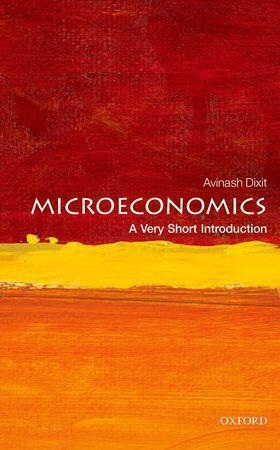 Dixit | Microeconomics: A Very Short Introduction | Buch | 978-0-19-968937-8 | sack.de