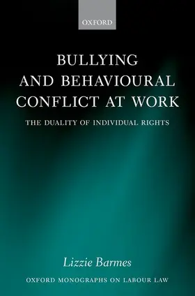 Barmes |  BULLY & BEHAV CONF AT WORK OLL C | Buch |  Sack Fachmedien