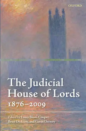 Blom-Cooper / Dickson / Drewry |  The Judicial House of Lords | Buch |  Sack Fachmedien