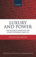 Jacobsen |  Luxury and Power | Buch |  Sack Fachmedien