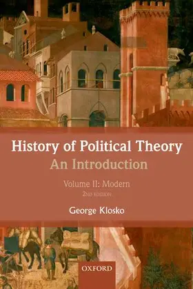Klosko |  History of Political Theory, Volume II | Buch |  Sack Fachmedien