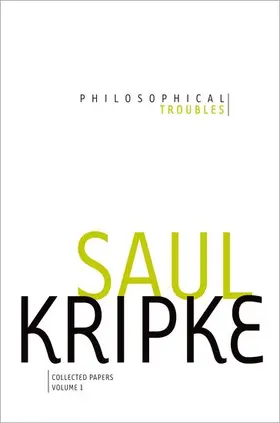 Kripke |  Philosophical Troubles | Buch |  Sack Fachmedien