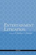 Harder |  Entertainment Litigation | Buch |  Sack Fachmedien