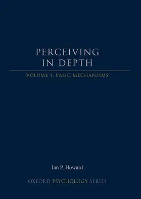 Howard |  PERCEIVING IN DEPTH VOL 1 OPSS C | Buch |  Sack Fachmedien
