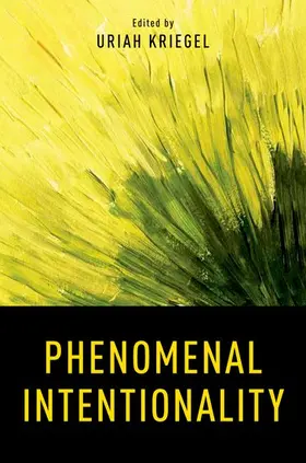 Kriegel |  PHENOMENAL INTENTIONALITY PHMS C | Buch |  Sack Fachmedien