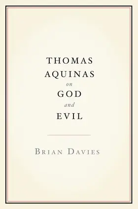 Davies |  Thomas Aquinas on God and Evil | Buch |  Sack Fachmedien