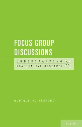 Hennink |  Focus Group Discussions | Buch |  Sack Fachmedien