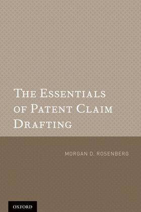 Rosenberg |  The Essentials of Patent Claim Drafting | Buch |  Sack Fachmedien