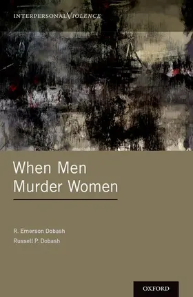 Dobash |  When Men Murder Women | Buch |  Sack Fachmedien