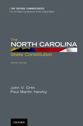 Orth / Newby |  The North Carolina State Constitution | Buch |  Sack Fachmedien