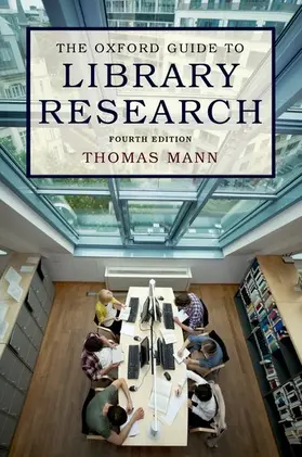 Mann |  The Oxford Guide to Library Research | Buch |  Sack Fachmedien