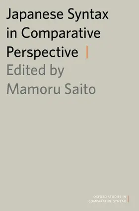 Saito |  Japanese Syntax in Comparative Perspective | Buch |  Sack Fachmedien