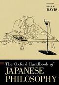 Davis |  The Oxford Handbook of Japanese Philosophy | Buch |  Sack Fachmedien