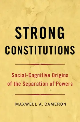 Cameron | Strong Constitutions | Buch | 978-0-19-998744-3 | www.sack.de