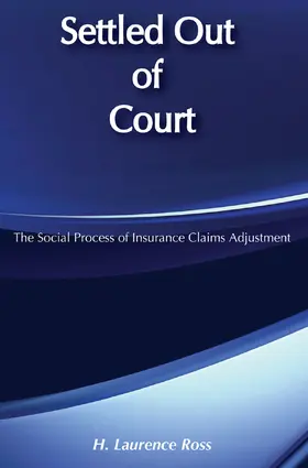 Ross |  Settled out of Court | Buch |  Sack Fachmedien