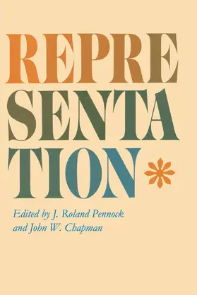 Pennock |  Representation | Buch |  Sack Fachmedien