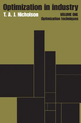 Nicholson |  Optimization in Industry | Buch |  Sack Fachmedien
