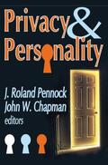 Chapman / Ciochon |  Privacy and Personality | Buch |  Sack Fachmedien