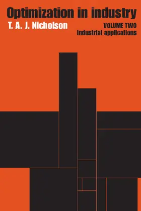Nicholson |  Optimization in Industry | Buch |  Sack Fachmedien