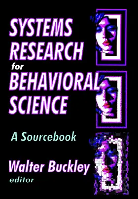 Buckley |  Systems Research for Behavioral Science | Buch |  Sack Fachmedien